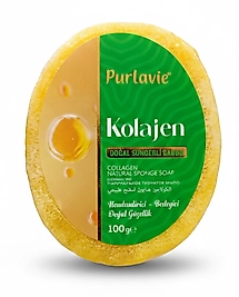Süngerli Sabun - Kolajen 100g