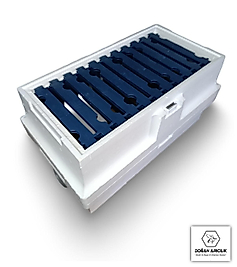 DGN-120/B Çift Bölmeli Strafor Ana Arı Kutusu KAT