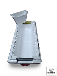 DGN-127 Çift Bölmeli Strafor Ana Arı Kutusu Çıtasız (Konik Çıta)