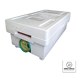 DGN-120/A Çift Bölmeli Strafor Ana Arı Kutusu